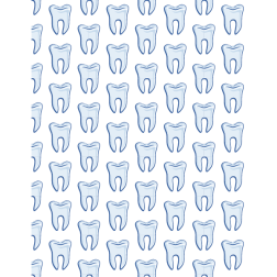 Teeth seamless pattern