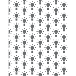 Light bulb seamless pattern