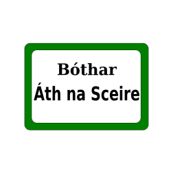Enniskerry Road sign