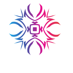 Logotype design element tribal style