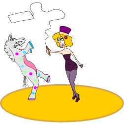 Horse reaction