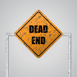 Dead end sign