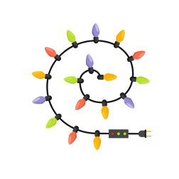 Garland light bulbs