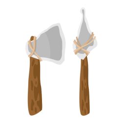 Weapons made of stone