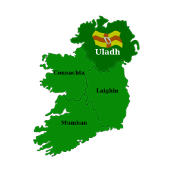 Map of Ulster