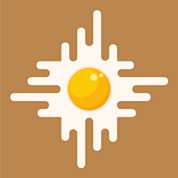 Fried egg for breakfast