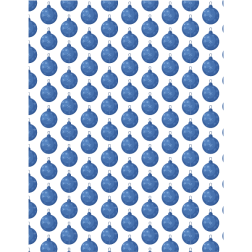 Christmas ball seamless pattern