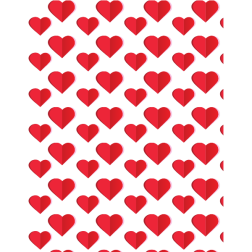Hearts seamless pattern