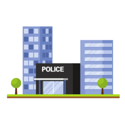 Police station building