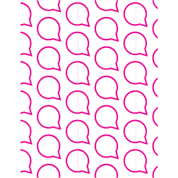 Speech ballons seamless pattern