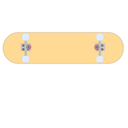Popsicle Skateboard blank Deck 2