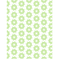 Green geometric seamless pattern