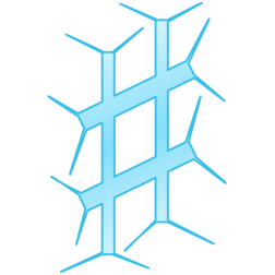 Accidental Sharp Snowflake Shape (#4)