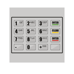 ATM keyboard