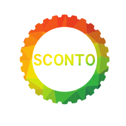 Sconto sale sticker