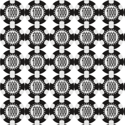 Casino tokens pattern