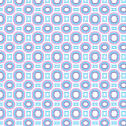 Retro circles seamless pattern