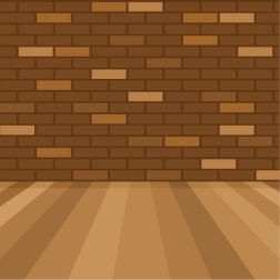 Wall in the interior room