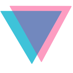 Biangles bisexual symbol (original)