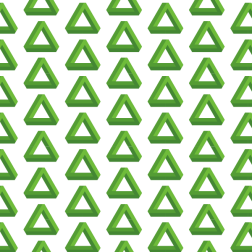 Impossible shape pattern