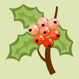 Plant with red berries