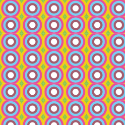 Retro wallpaper seamless pattern