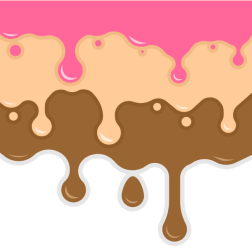 Melted chocolate