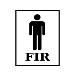 Gents Toilets sign Irish