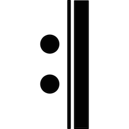 Repeat end symbol