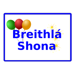 Happy Birthday sign.