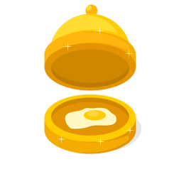 Golden cloche