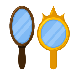 Handheld mirrors
