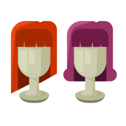 Wigs mannequins