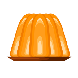 Sweet jelly cake