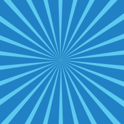 Blue sunbeam
