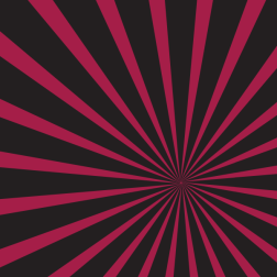Pink black sun ray pattern