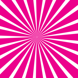 Pink white sunbeams
