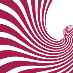 Swirl sun rays pattern