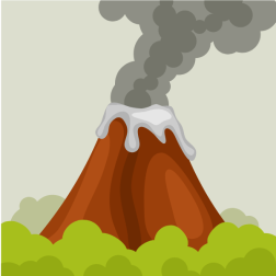 Active volcano