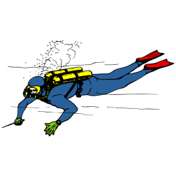 Scuba diving
