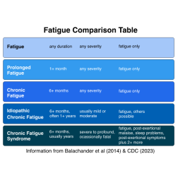 Fatigue comparison grid