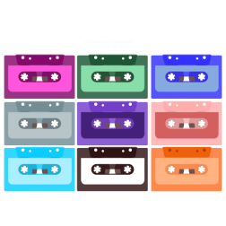 Audio tapes cassettes