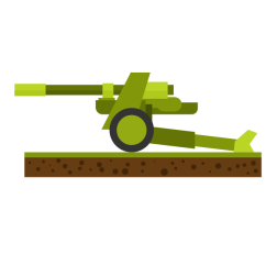Artillery gun