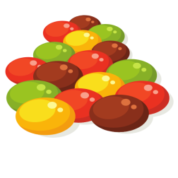 Sweet candies
