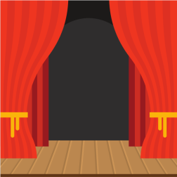 Theater stage