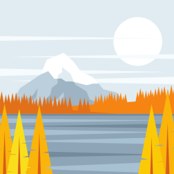 Autumn by the lake-1695628788