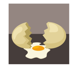 Breakfast eggs