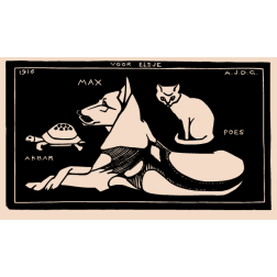 Julie de Graag „Akbar, Max, Poes”