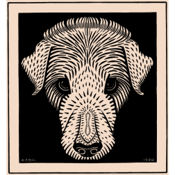 Julie de Graag „Dog head”
