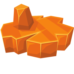 Piece of planet Mars